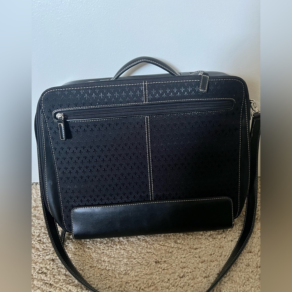 Crazyhorse leather laptop bag